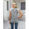 Zeagoo Women’s Lace Cap Sleeve Tank Top(Dh62)