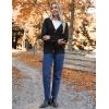 Zeagoo Women’s Oversized Button Cardigan Sweaters 2026 Fall Open Front Lightweight Cardigans V Neck Loose Knit Outwear(Black)