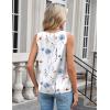 Zeagoo Women’s Silk Satin Camisole Tank Tops V Neck Pleated Dressy Casual Sleeveless Blouses Summer Business Work Shirts(Bf290)