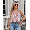 Zeagoo Women’s Silk Satin Camisole Tank Tops V Neck Pleated Dressy Casual Sleeveless Blouses Summer Business Work Shirts(Cx244)