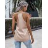 Zeagoo Womens Silk Satin Tank Tops V Neck Sleeveless Camisole Cami Spaghetti Straps Blouse Summer Loose Racerback Shirt(Champagne)