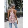 Zeagoo Womens Silk Satin Tank Tops V Neck Sleeveless Camisole Cami Spaghetti Straps Blouse Summer Loose Racerback Shirt(Cx244)