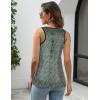 Zeagoo Women’s Sleeveless Sparkle Shimmer Camisole Vest Glitter Sequin Tank Tops(Gradient Purple)