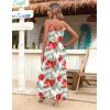 Zeagoo Womens Summer Maxi Dress Spaghetti Strap Casual Printed Dress Boho Floral Beach Sundress,(Floral-3)