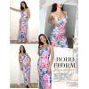 Zeagoo Womens Summer Maxi Dress Spaghetti Strap Casual Printed Dress Boho Floral Beach Sundress,(Floral-5)