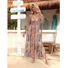 Zeagoo Womens Summer Maxi Dress Spaghetti Strap Casual Printed Dress Boho Floral Beach Sundress,(Pattern-3)