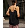 Zeagoo Womens Summer Sleeveless Tops Scoop Neck Cute Tank Camisole Casual Loose Fit Tops(Black)