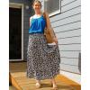 Zeagoo Womens Summer Sleeveless Tops Scoop Neck Cute Tank Camisole Casual Loose Fit Tops(Blue)