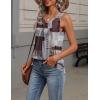 Zeagoo Womens Tank Tops Summer Sleeveless Loose Fit Tops V Neck Pleated Shirts Basic Tees Dressy Casual Trendy Clothes(Jh609-mixed Color)