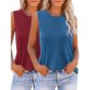 Wine Red and Blue
