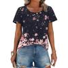 Black Pink Floral