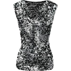Zeagoo Tank Top for Women Trendy Going Out Tops Sleeveless Shirts Ruched Business Casual Basic Tunic Tops(Floral Cx273)