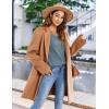 Zeagoo Long Sleeve Shirts for Women V Neck Casual Sweaters Basic Knit 2025 Fall Fashion Pullover Tops(Blue)