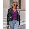 Zeagoo Womens 2025 Silk Satin Tank Tops V Neck Casual Cami Sleeveless Camisole Blouses Summer Basic Tank Shirt(Purple)