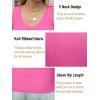 Zeagoo Womens Ribbed Tank Tops 2026 V Neck Slim Fit Knit Sleeveless Shirts Casual Basic Tee(Peach Pink)
