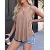 Zeagoo Women’s Soft Tank Top(Dusty Pink)