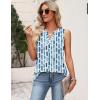 Zeagoo Womens V Neck Tank Tops 2026 Summer Tops Casual Sleeveless Shirts Loose Fit Dressy Business Work Clothes(Cx329)