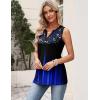 Zeagoo Womens V Neck Tank Tops 2026 Summer Tops Casual Sleeveless Shirts Loose Fit Dressy Business Work Clothes(Jb229)