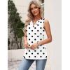 Zeagoo Womens V Neck Tank Tops 2026 Summer Tops Casual Sleeveless Shirts Loose Fit Dressy Business Work Clothes(Jh592)