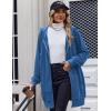 Zeagoo Women’s Zip Up Hoodies Long Tunic Sweatshirts Oversized Fleece Casual Long Sleeve 2026 Fall Hoodie Jacket Coat(01 Blue)