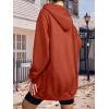 Zeagoo Women’s Zip Up Hoodies Long Tunic Sweatshirts Oversized Fleece Casual Long Sleeve 2026 Fall Hoodie Jacket Coat(01 Caramel)