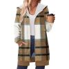 Zeagoo Women’s Zip Up Hoodies Long Tunic Sweatshirts Oversized Fleece Casual Long Sleeve 2026 Fall Hoodie Jacket Coat(Gz554)