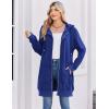 Zeagoo Women’s Zip Up Hoodies Long Tunic Sweatshirts Oversized Fleece Casual Long Sleeve 2026 Fall Hoodie Jacket Coat(Violet)