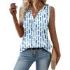 Zeagoo Womens V Neck Tank Tops 2026 Summer Tops Casual Sleeveless Shirts Loose Fit Dressy Business Work Clothes(Cx329)