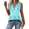 Zeagoo Womens V Neck Tank Tops 2026 Summer Tops Casual Sleeveless Shirts Loose Fit Dressy Business Work Clothes(Sf314)