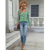 Zeagoo Long Sleeve Tops for Women V Neck Shirt Loose Fall Tunic Tops Dressy Casual Work Blouse 2026(Bf180)