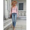 Zeagoo Long Sleeve Tops for Women V Neck Shirt Loose Fall Tunic Tops Dressy Casual Work Blouse 2026(Sf190)