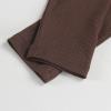 Zeagoo Womens Ribbed Fitted Crop Tops Long Sleeve T Shirts Basic Scoop Neck Casual Slim Fitted Y2k Clothes 2026(Brown)