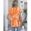 Zeagoo Button Down Shirts for Women Short Sleeve Tops V Neck Collar Blouses Business Casual Outfits S-2XL(Zr466)