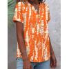 Zeagoo Button Down Shirts for Women Short Sleeve Tops V Neck Collar Blouses Business Casual Outfits S-2XL(Zr466)
