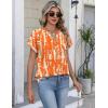 Zeagoo Button Down Shirts for Women Short Sleeve Tops V Neck Collar Blouses Business Casual Outfits S-2XL(Zr466)