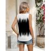 Zeagoo Tank Top for Women 2026 Summer Loose Fit Sleeveless Pleated Flowy Floral Tunic Dressy Blouse(Jb204)
