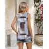 Zeagoo Tank Top for Women 2026 Summer Loose Fit Sleeveless Pleated Flowy Floral Tunic Dressy Blouse(Jh609)