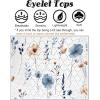 Zeagoo Tank Tops for Women Sleeveless Eyelet Shirts High Neck Cute Summer Top Loose Fit S-XXL(19-floral White Khaki)