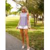 Zeagoo Tank Tops for Women Sleeveless Eyelet Shirts High Neck Cute Summer Top Loose Fit S-XXL(Purple)