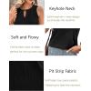 Zeagoo Tops for Women Trendy 2024 Tank Tops Keyhole Neck Sleeveless Blouses Summer Business Casual Basic Shirts(Hotpink)