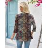 Zeagoo Women’s 2026 Summer 3/4 Sleeve Lightweight Cardigans Sweaters Open Front Draped Ruffles Kimono Coverups(A-mz721)