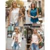 Zeagoo Womens Satin Blouse Sleeveless Silk Tank Tops Button Down Shirts Business Casual Outfits 2026(Apricot)