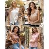 Zeagoo Womens Satin Blouse Sleeveless Silk Tank Tops Button Down Shirts Business Casual Outfits 2026(Khaki)