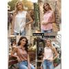 Zeagoo Womens Satin Blouse Sleeveless Silk Tank Tops Button Down Shirts Business Casual Outfits 2026(Pink)