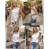 Zeagoo Womens Satin Blouse Sleeveless Silk Tank Tops Button Down Shirts Business Casual Outfits 2026(White)