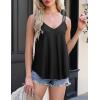 Zeagoo Women’s Soft Tank Top(Black)