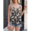 Zeagoo Women’s Soft Tank Top(Floral Pink)