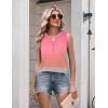 Zeagoo Womens Tank Tops 2026 Loose V Neck Spring Summer Tops Business Dressy Sleeveless Shirts(Gradient 218)
