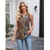 Zeagoo Womens Tank Tops 2026 Loose V Neck Spring Summer Tops Business Dressy Sleeveless Shirts(Multicolor 721)