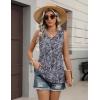 Zeagoo Womens Tank Tops 2026 Summer Flowy Peplum Casual V Neck Babydoll Sleeveless Tops S-3X(Mz473)